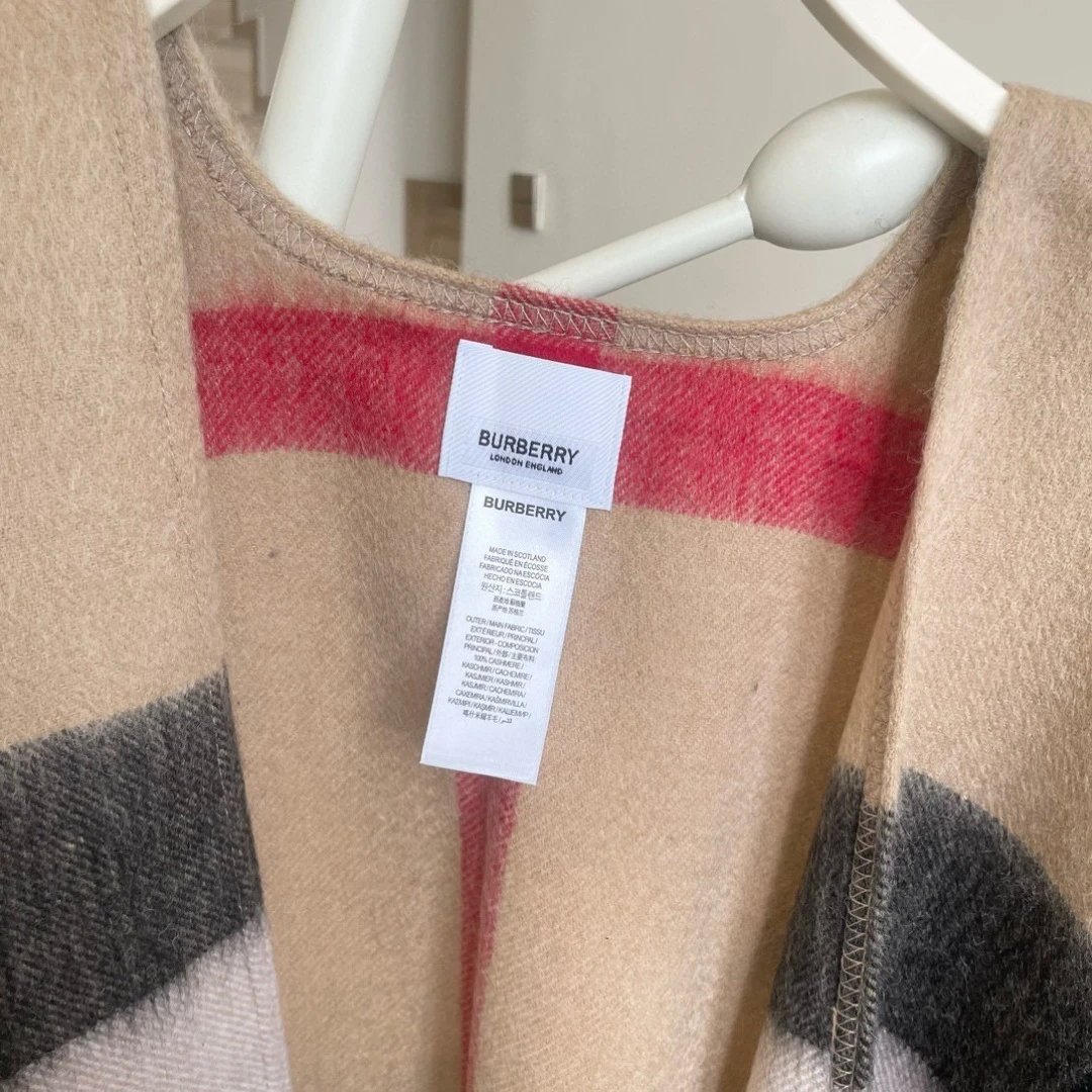 Burberry Cashmere Wool Scarf Ver.A — QC