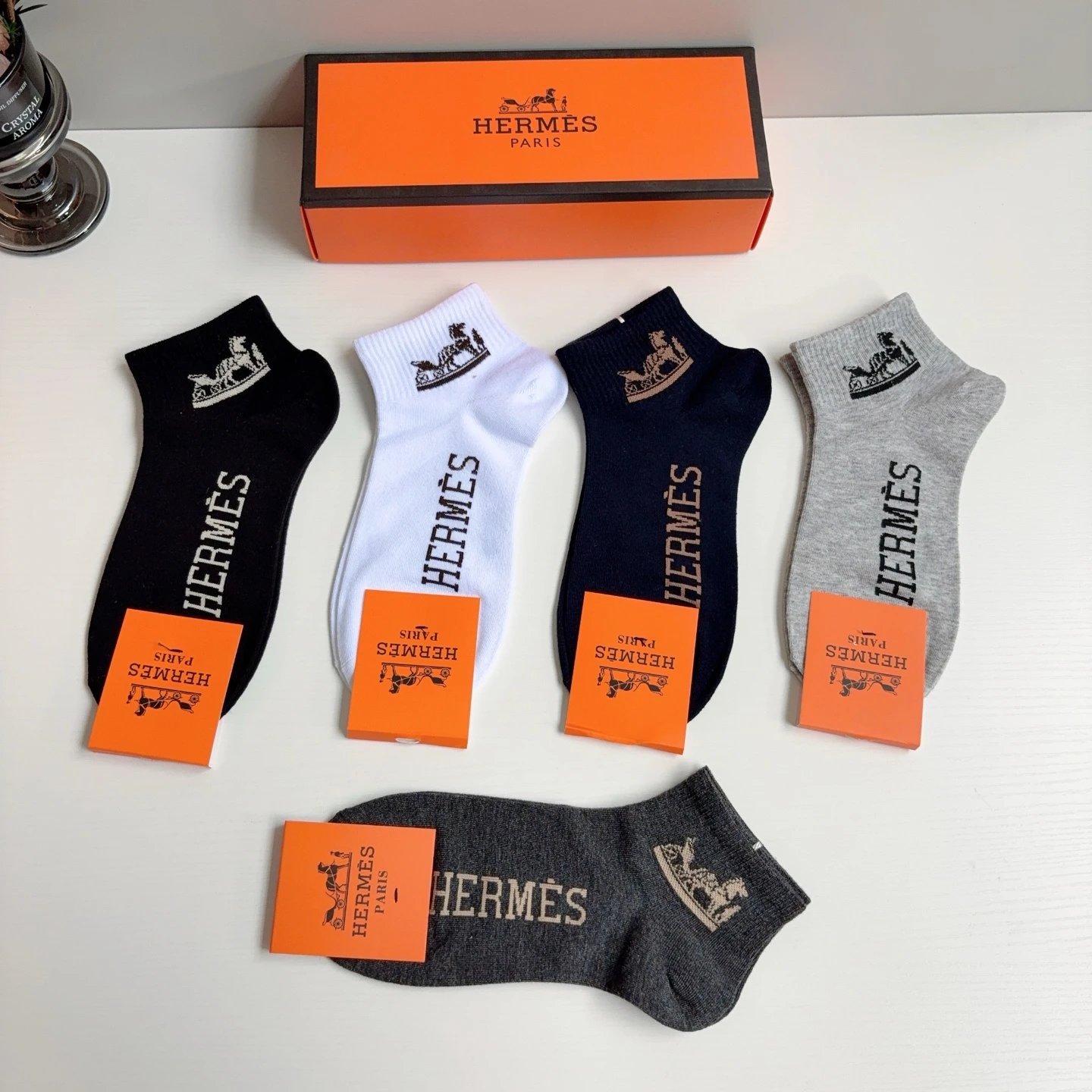 Hermes No-Show Socks Ver.A — photo 6