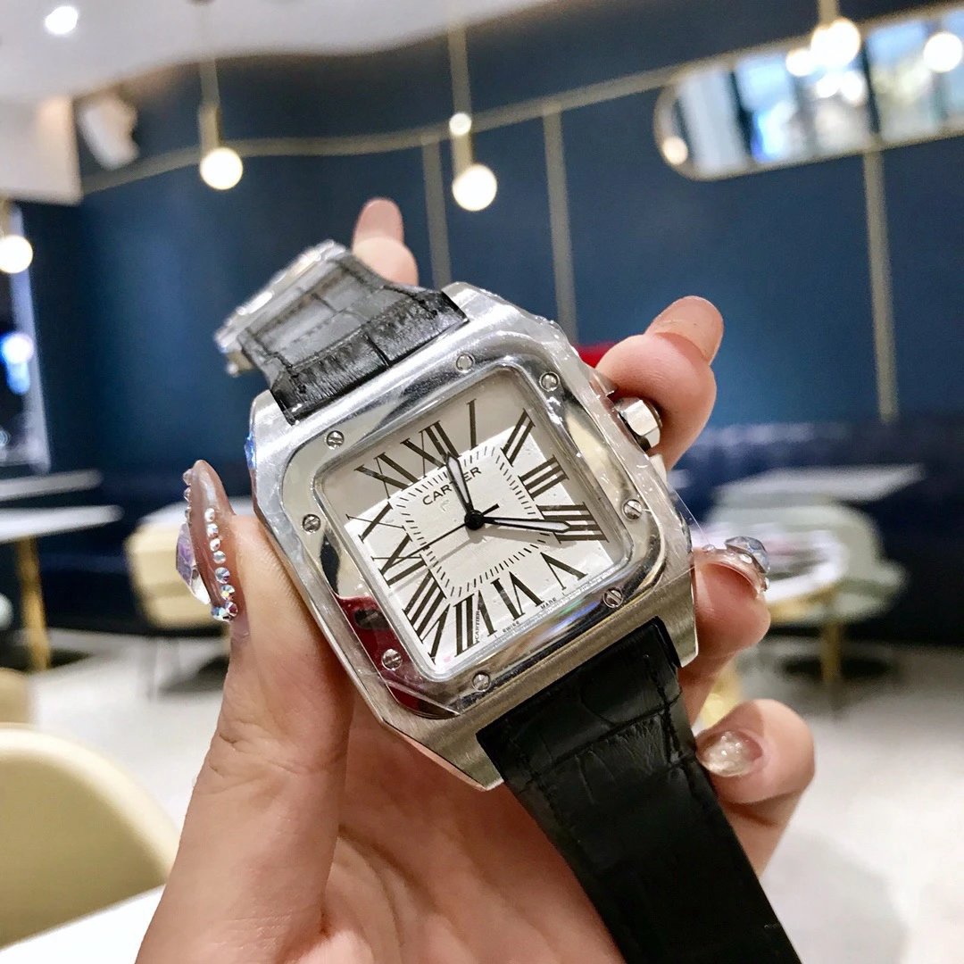 Cartier Santos Quartz Couple Watch 39mm Ver.E — photo 2
