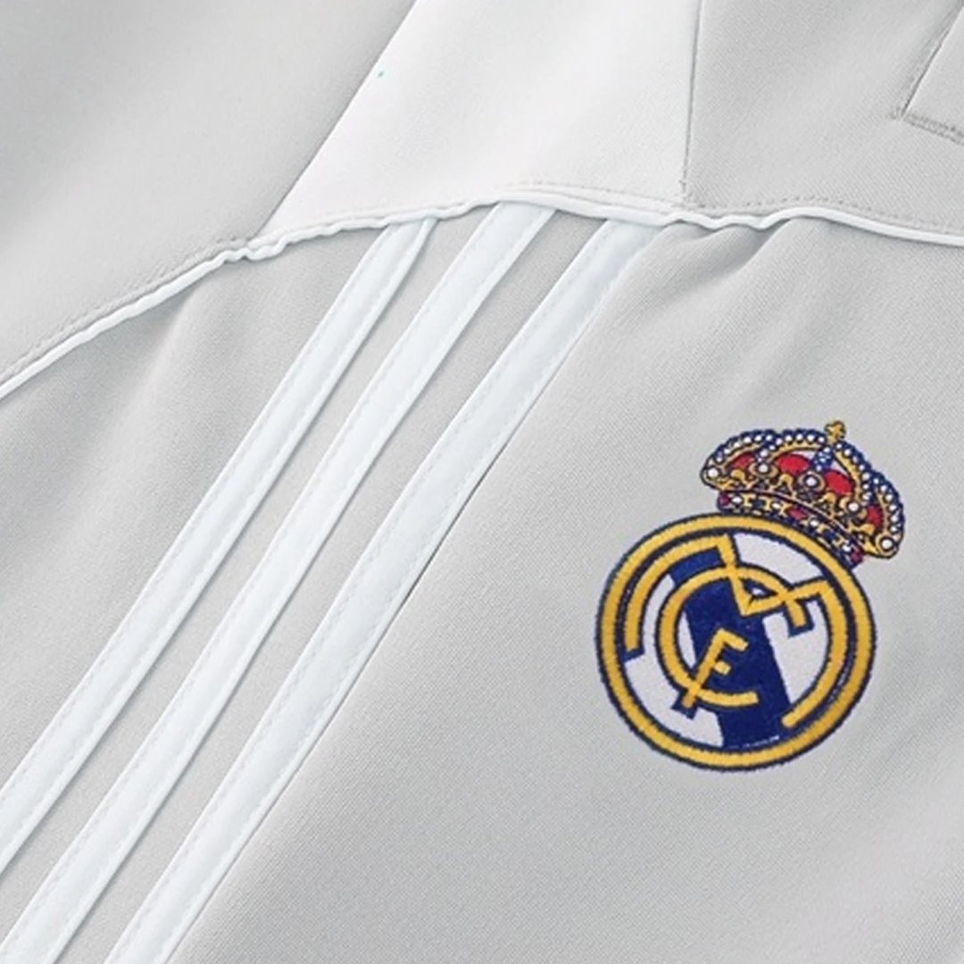 Real Madrid Track Jacket 2025 26 Gray — photo 12