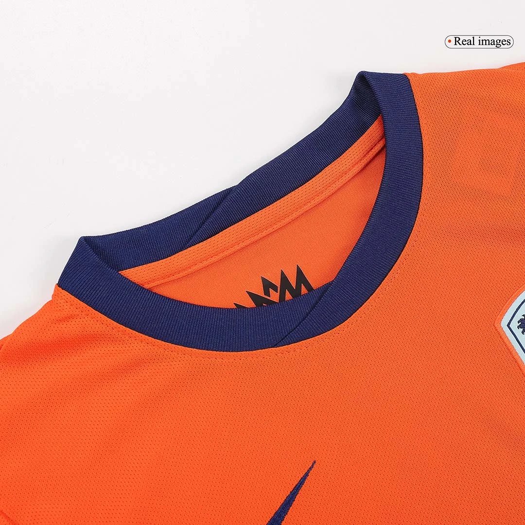 Netherlands 2024 Home Jersey - Kids — Zdjęcie 8