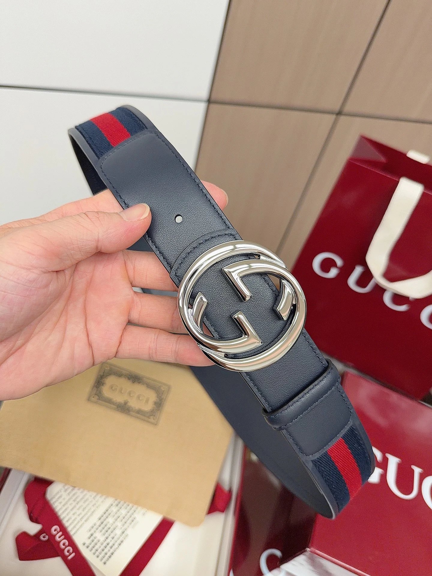 Gucci Leather Belt Ver.A — photo 5