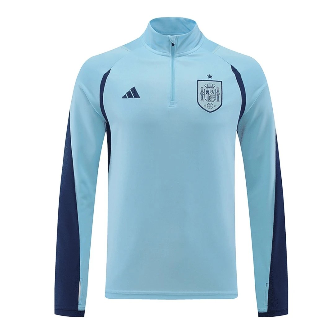 Spain 1 4 Zip Tracksuit 2022 23 Blue — photo 4