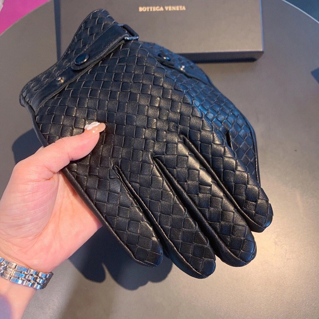 Bottega Veneta Lambskin Cashmere Gloves Ver.C — Photo 7