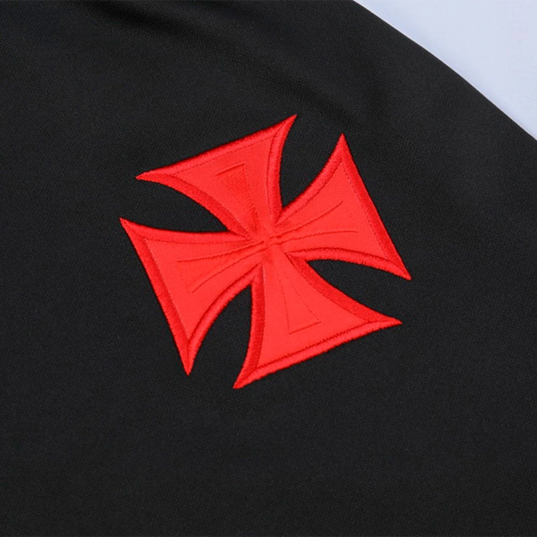 2023 Vasco da Gama 1 4 Zip Tracksuit 24 Black — Photo 8