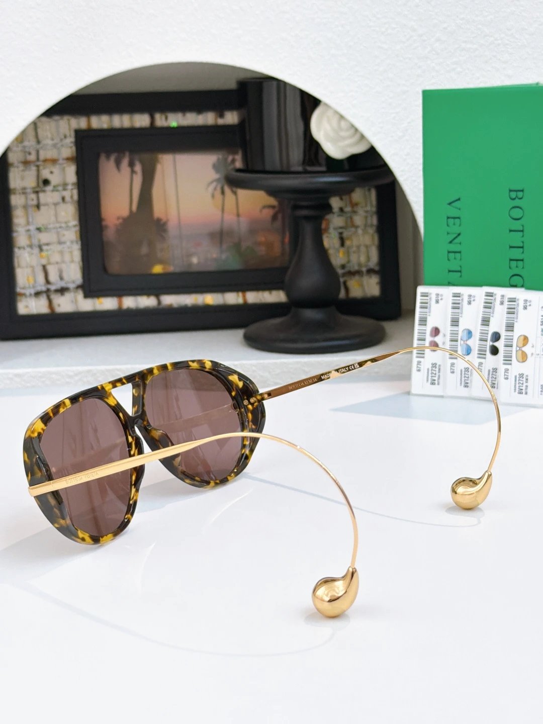 Bottega Veneta Sunglasses Ver.D — QC