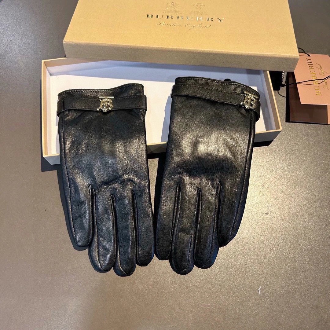 Burberry Lambskin Thermal Gloves Ver.E — Photo 5
