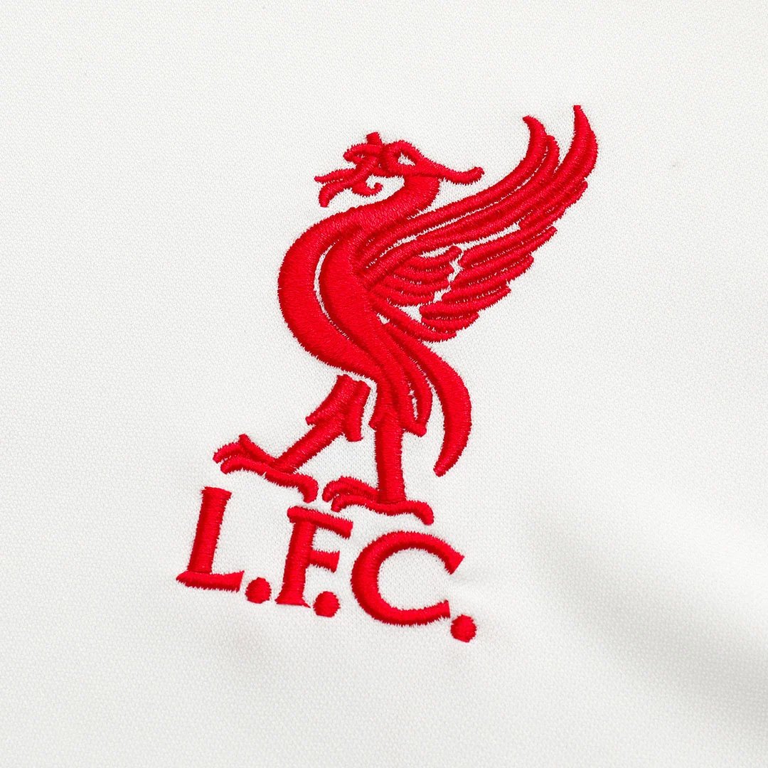 Liverpool 2025 1 4 Zip Tracksuit 26 White — Zdjęcie 6
