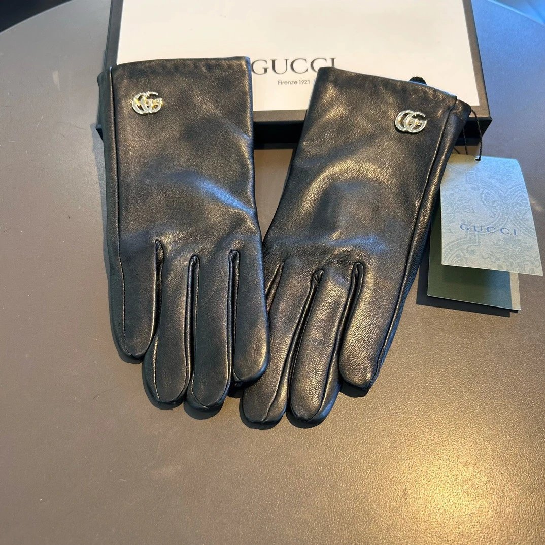 Gucci Lambskin Cashmere Gloves Ver.B — Photo 7