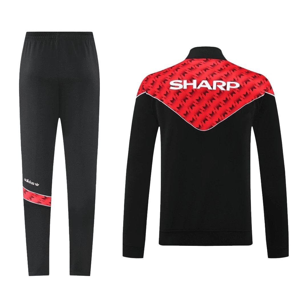 Manchester United 2025 Jacket Tracksuit 26 Red Black — QC