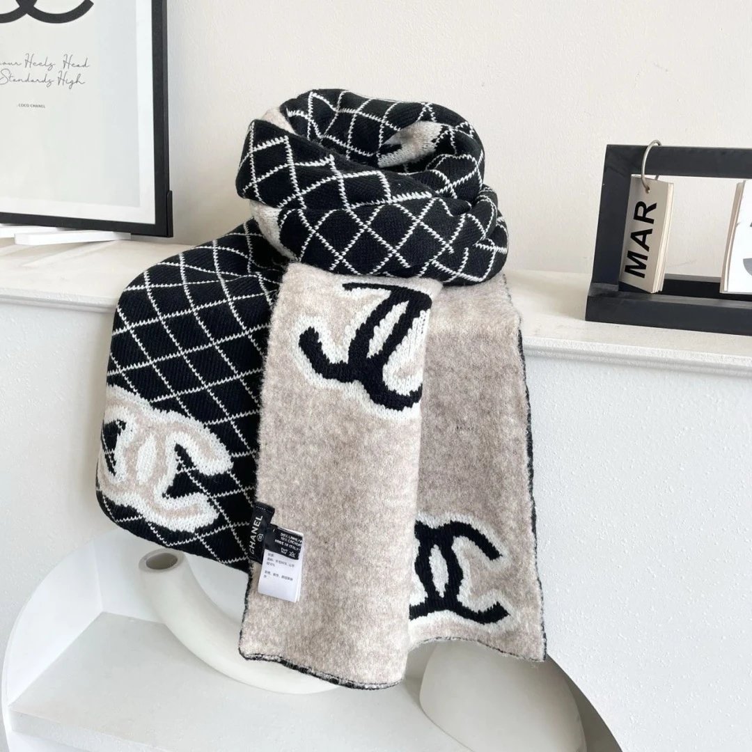 Chanel Cashmere Scarf Ver.D — QC