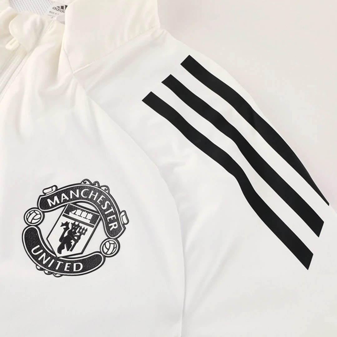 Manchester United 2025 Windbreaker Jacket 26 White — Zdjęcie 5