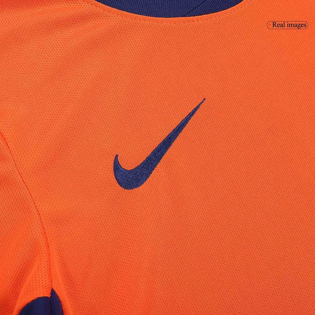 Netherlands 2024 Home Jersey - Kids — Zdjęcie 10