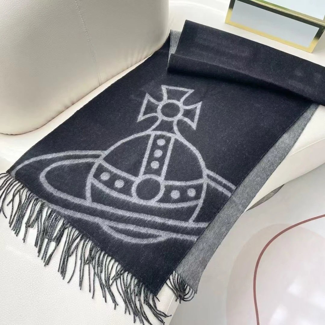 Vivienne Westwood Cashmere Wool Scarf Ver.G — Photo 3