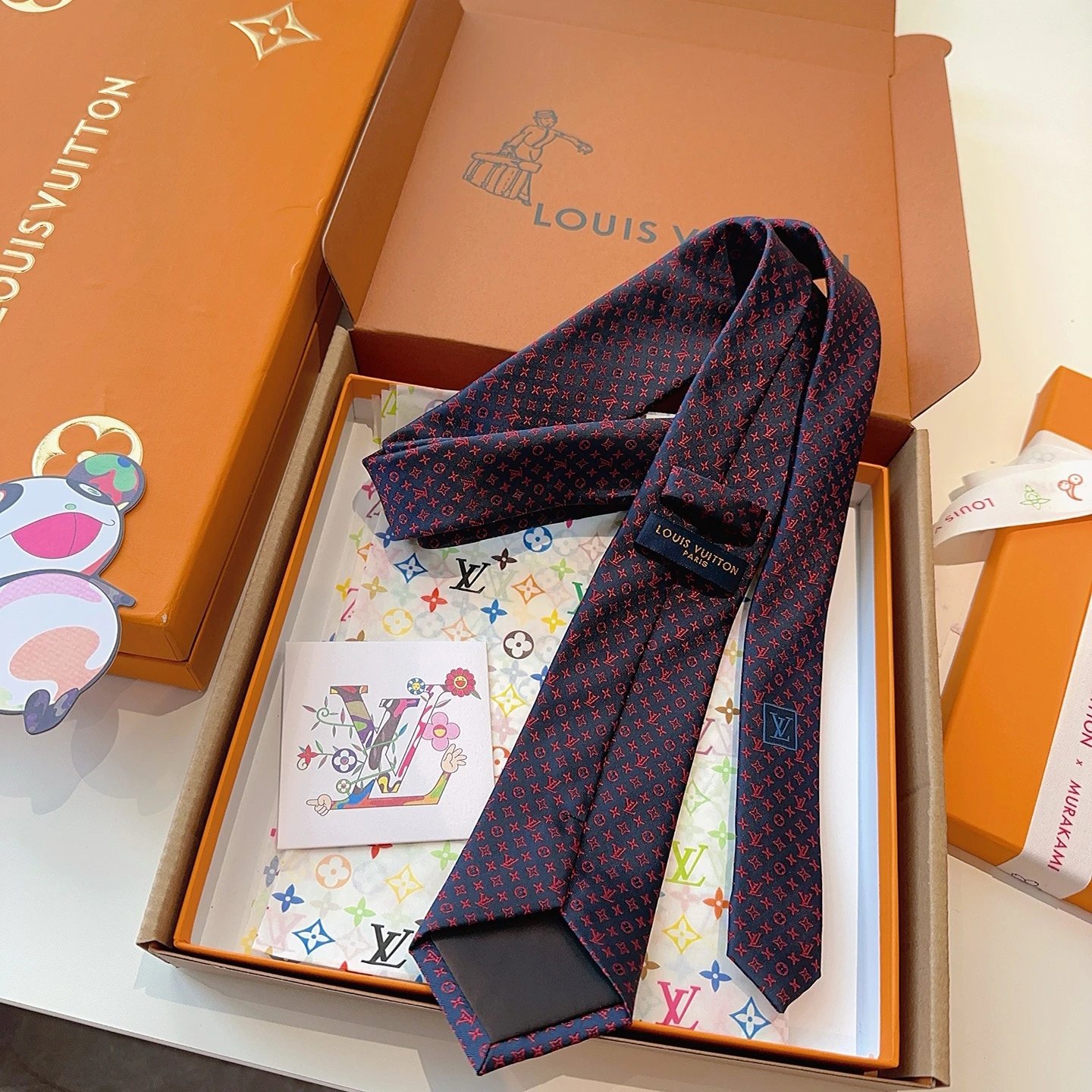 Louis Vuitton Silk Tie Ver.M — QC