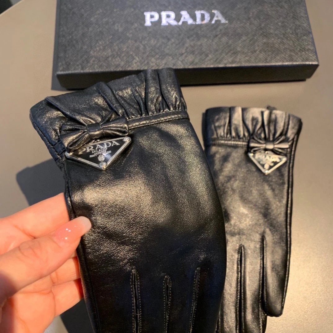 Prada Lambskin Cashmere Gloves Ver.B — Photo 5