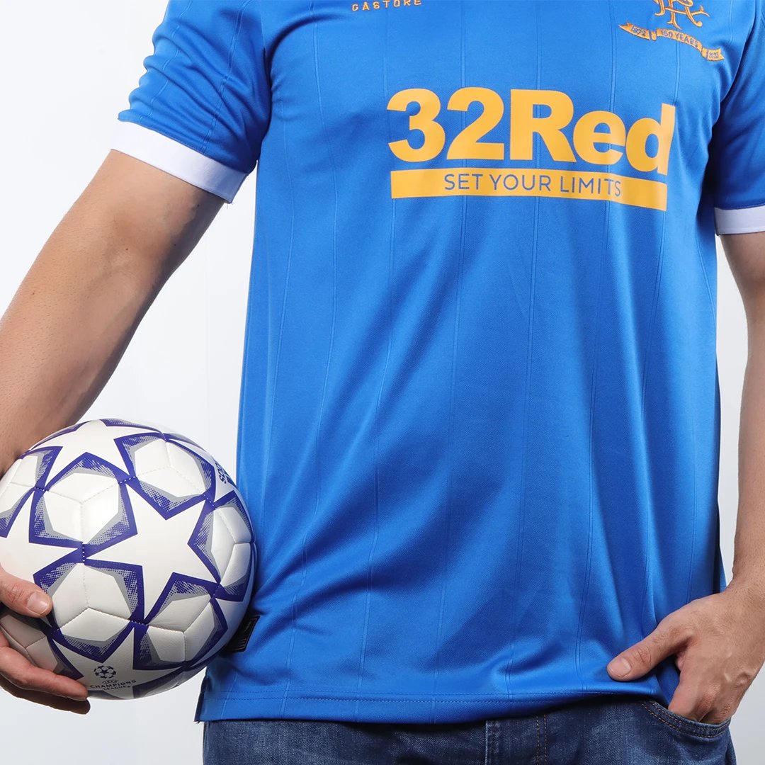 Rangers 21/22 Home Jersey — QC