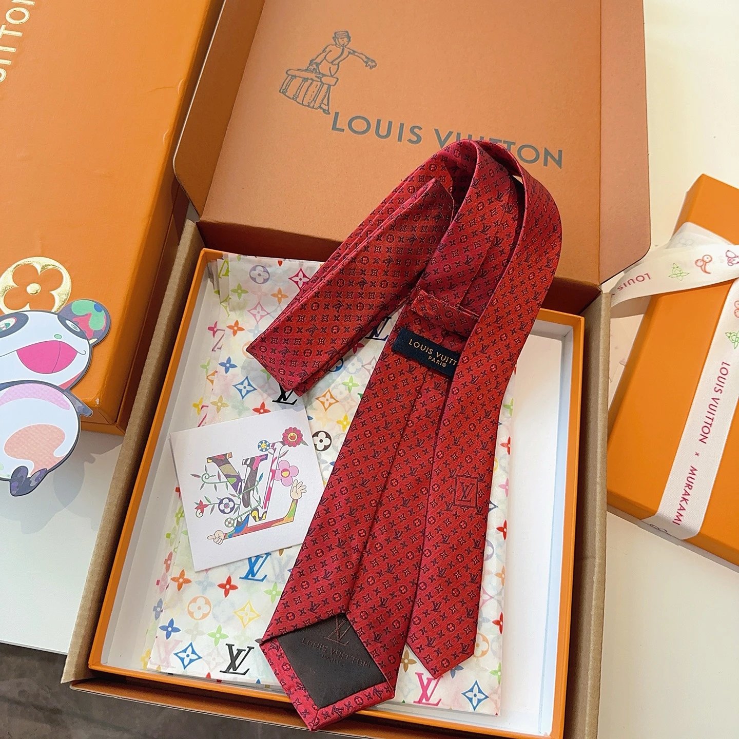 Louis Vuitton Silk Tie Ver.N — Photo 6