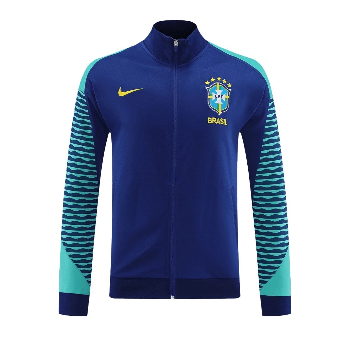 Brazil Jacket Tracksuit 2023 24 Navy — photo 3