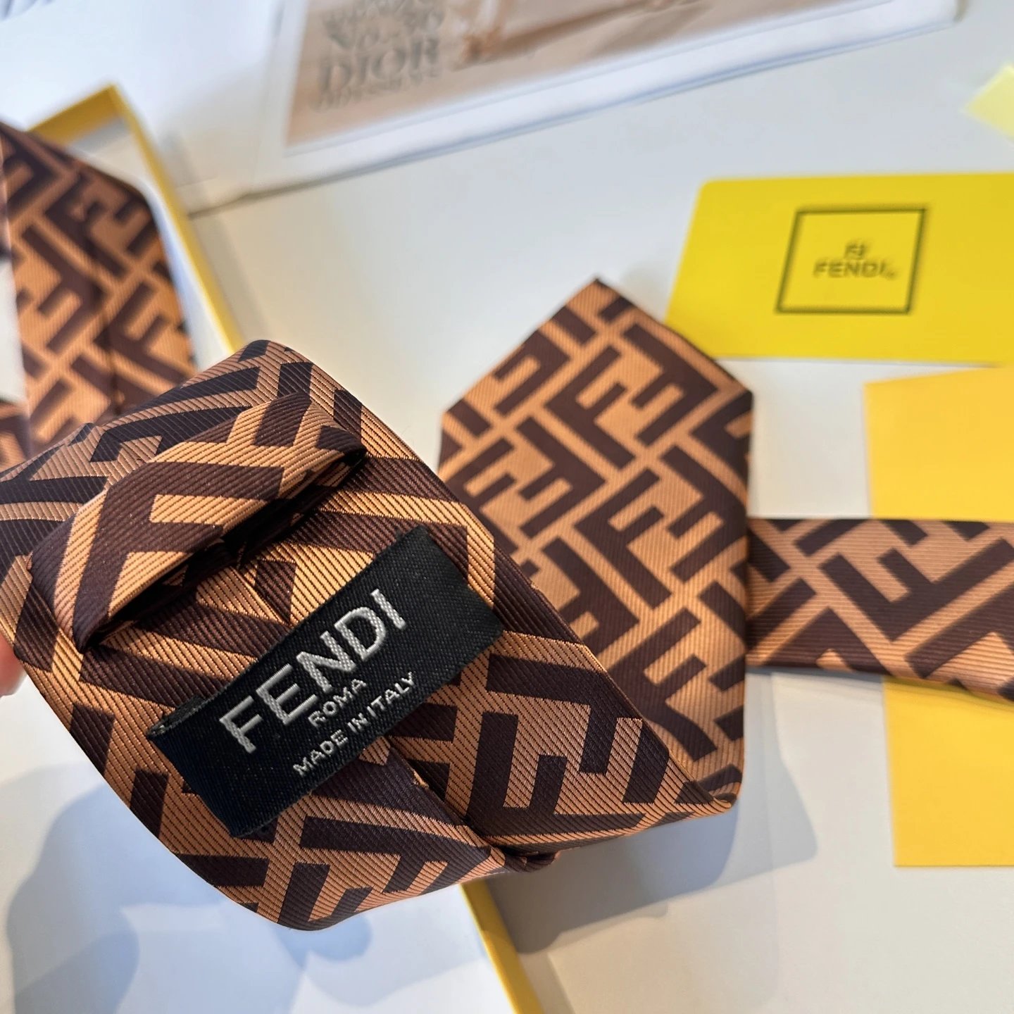 Fendi Silk Tie Ver.B — Photo 5