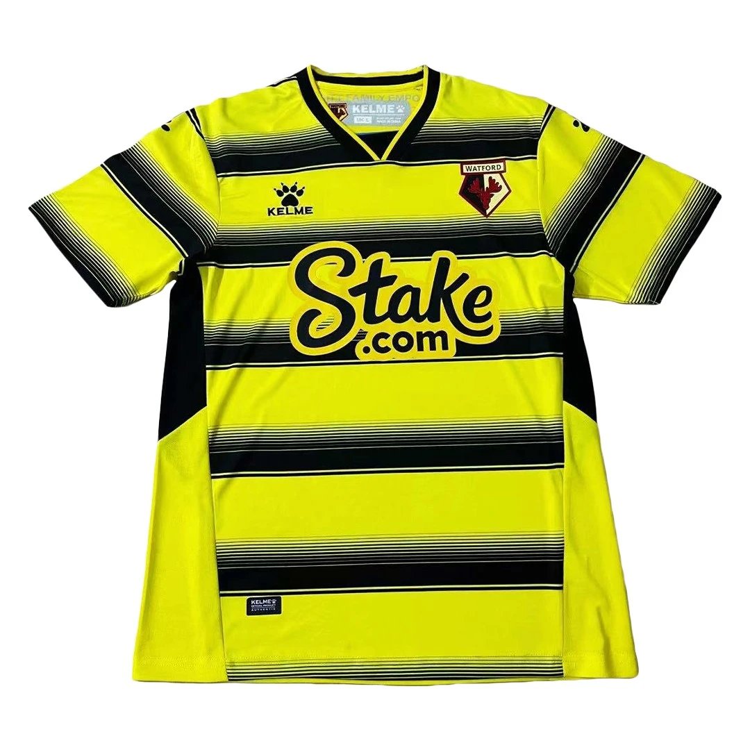 Replica Watford By Kelme 21/22 Home Jersey — Photo 3