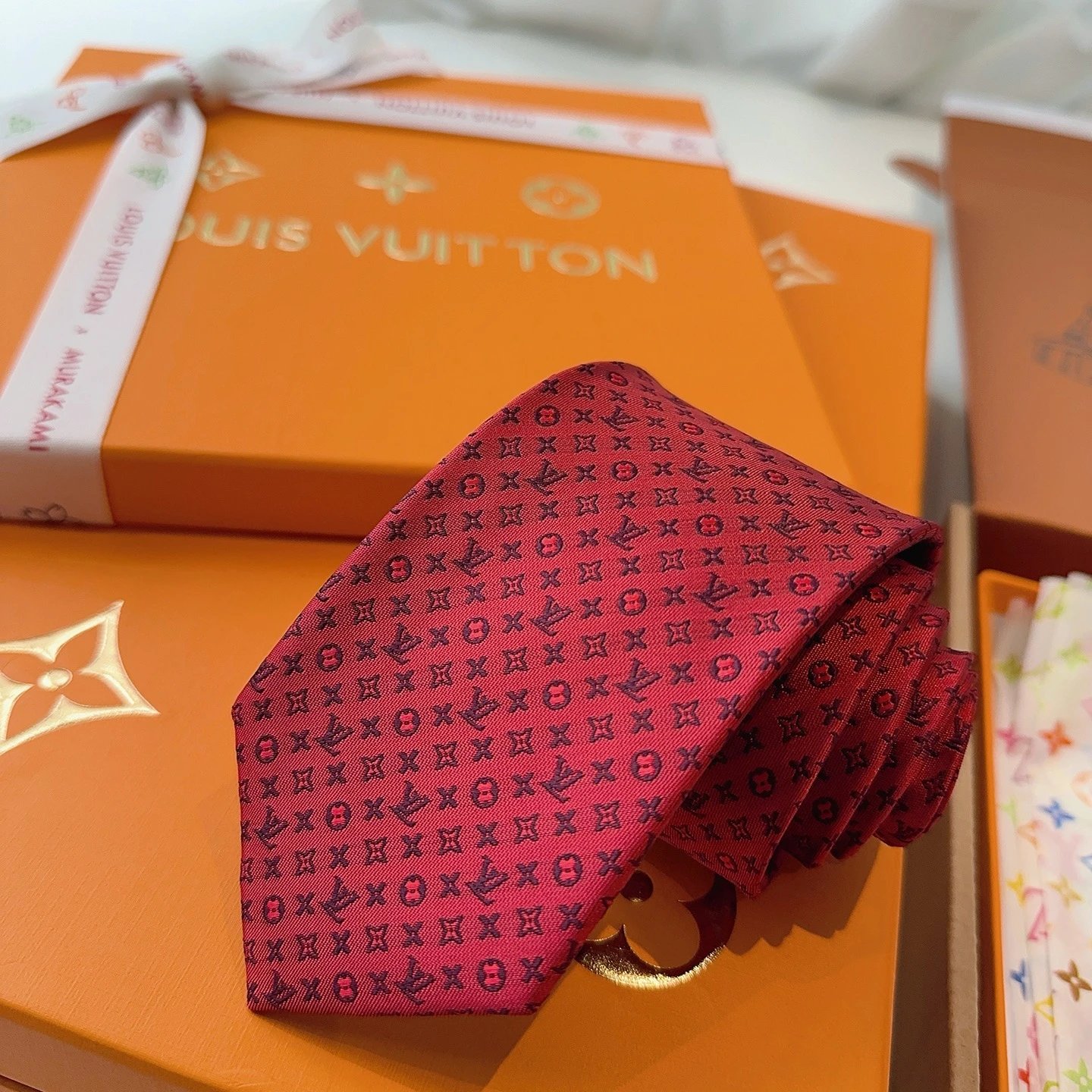 Louis Vuitton Silk Tie Ver.O — QC