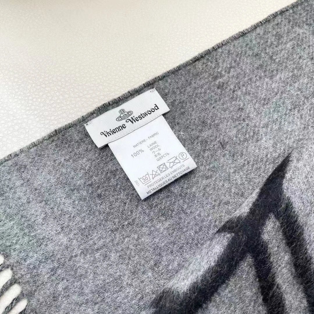 Vivienne Westwood Cashmere Wool Scarf Ver.G — Photo 8