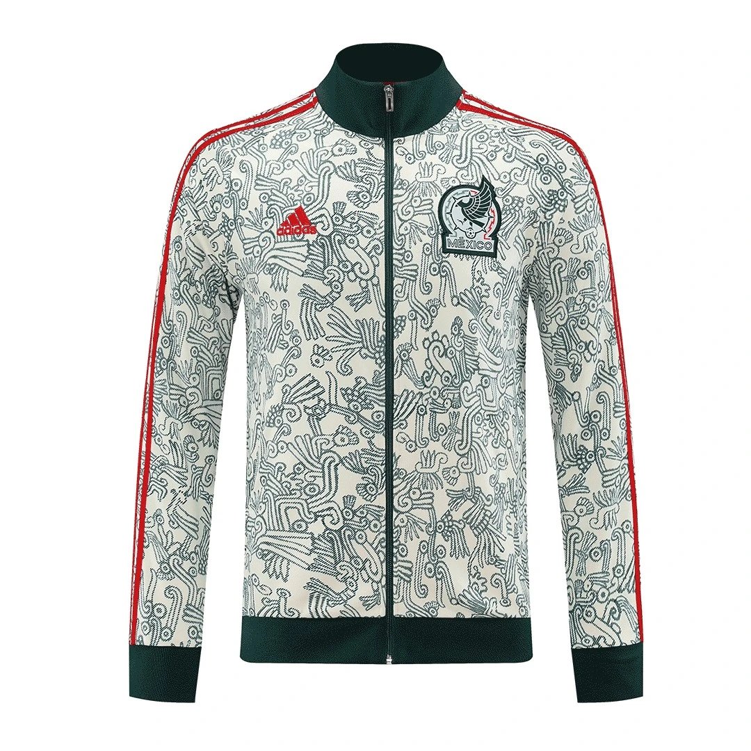 Mexico Jacket Tracksuit 2022 Cream Black — photo 6