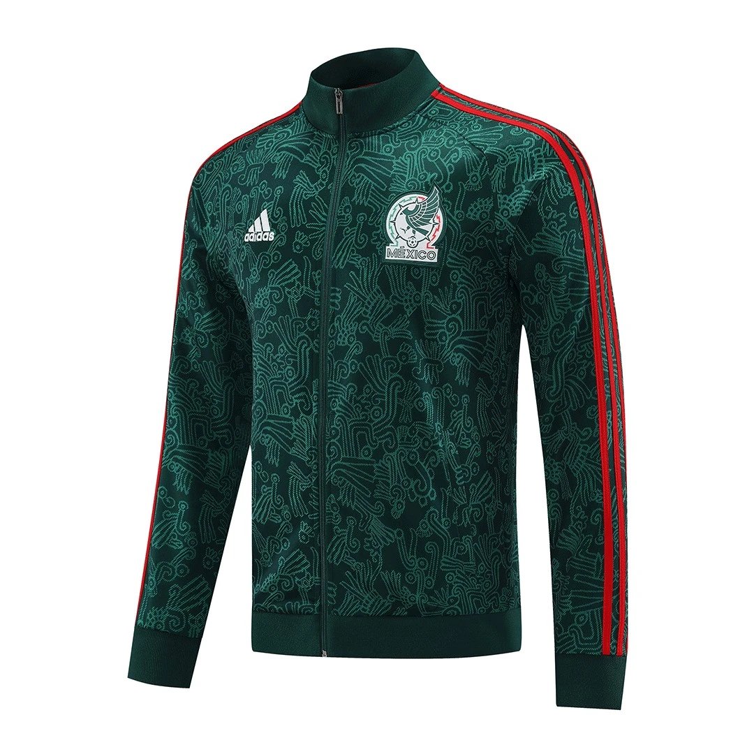 Mexico Track Jacket 2022 23 Green Black — photo 2
