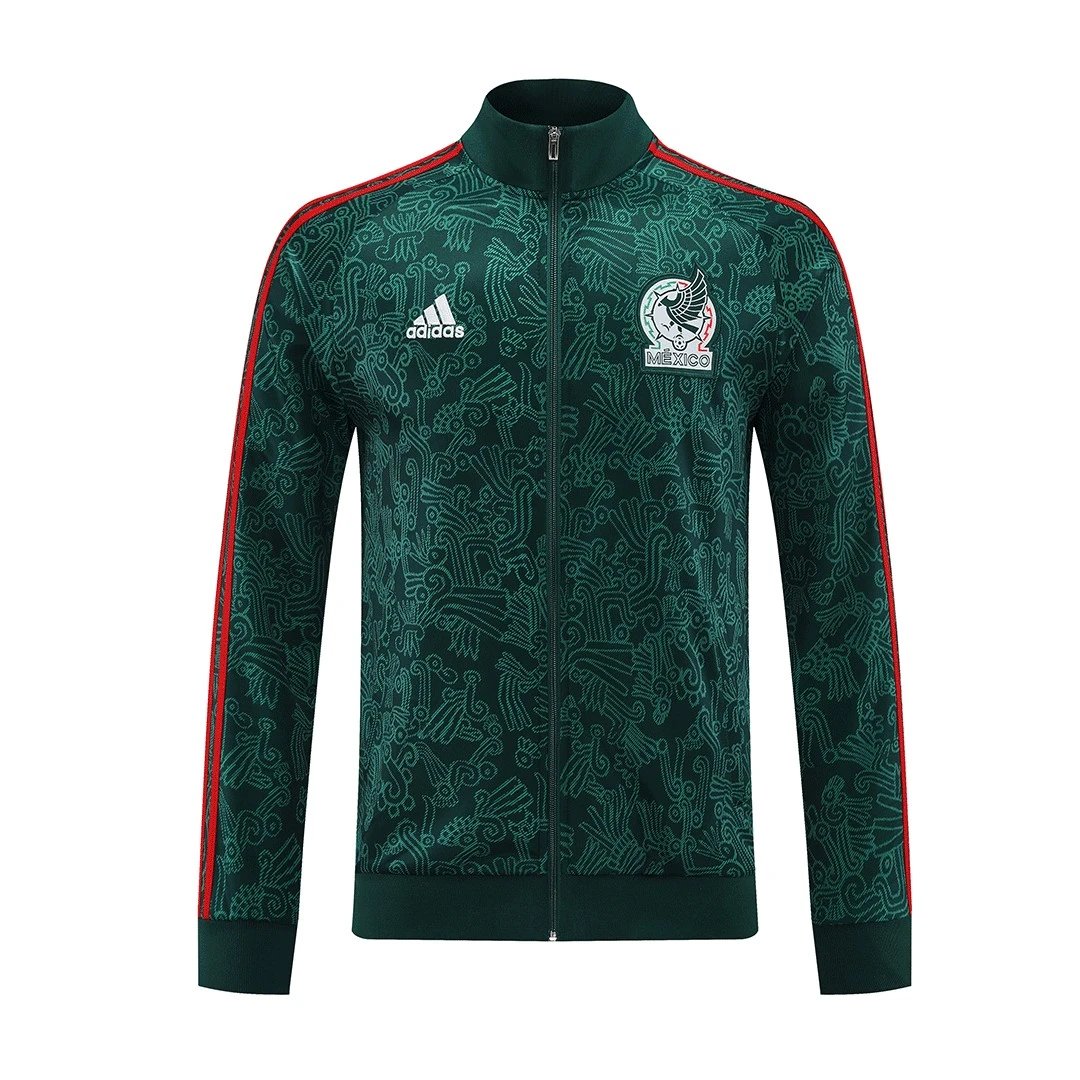 Mexico 2022 Jacket Tracksuit Green Black — QC