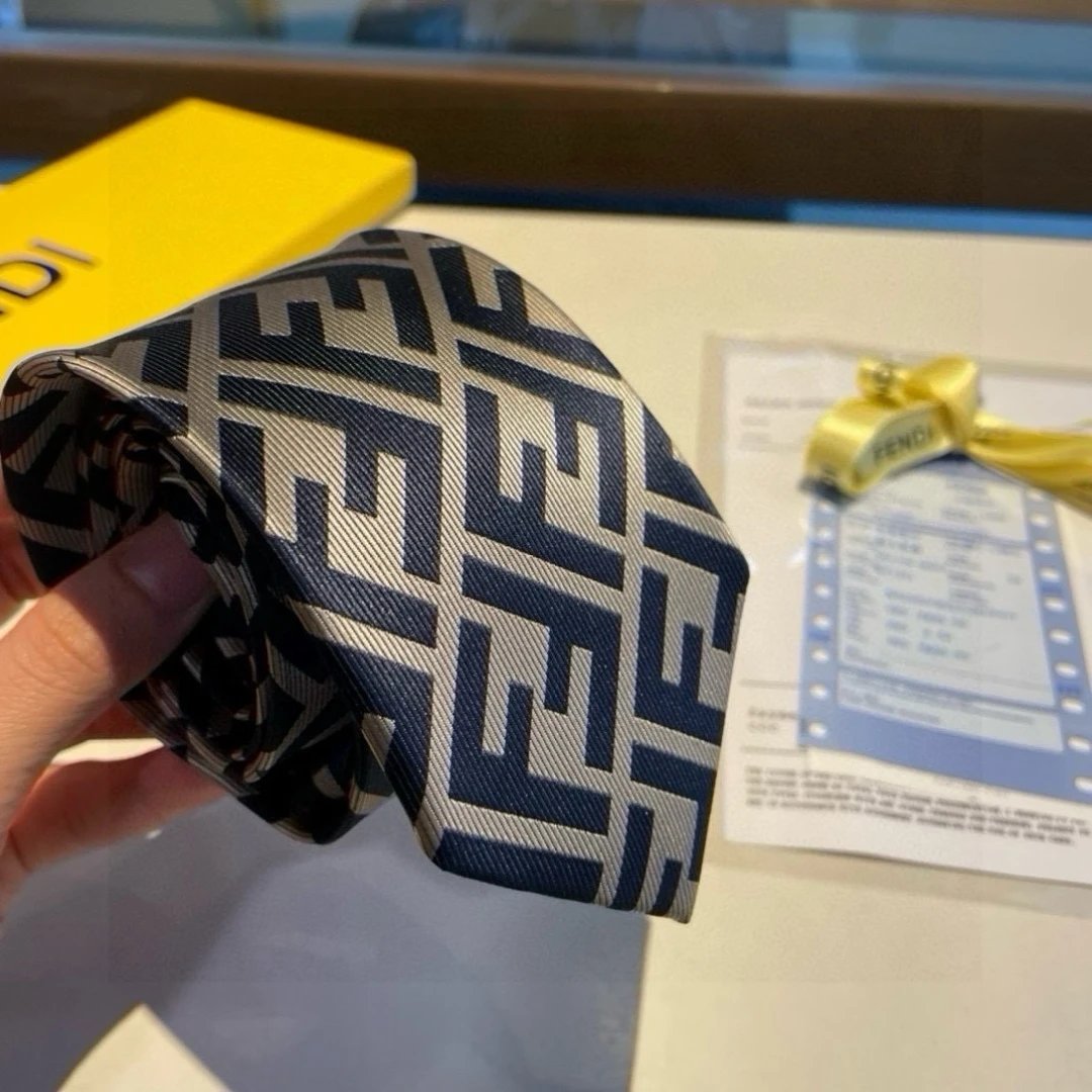 Fendi Silk Tie Ver.D — QC