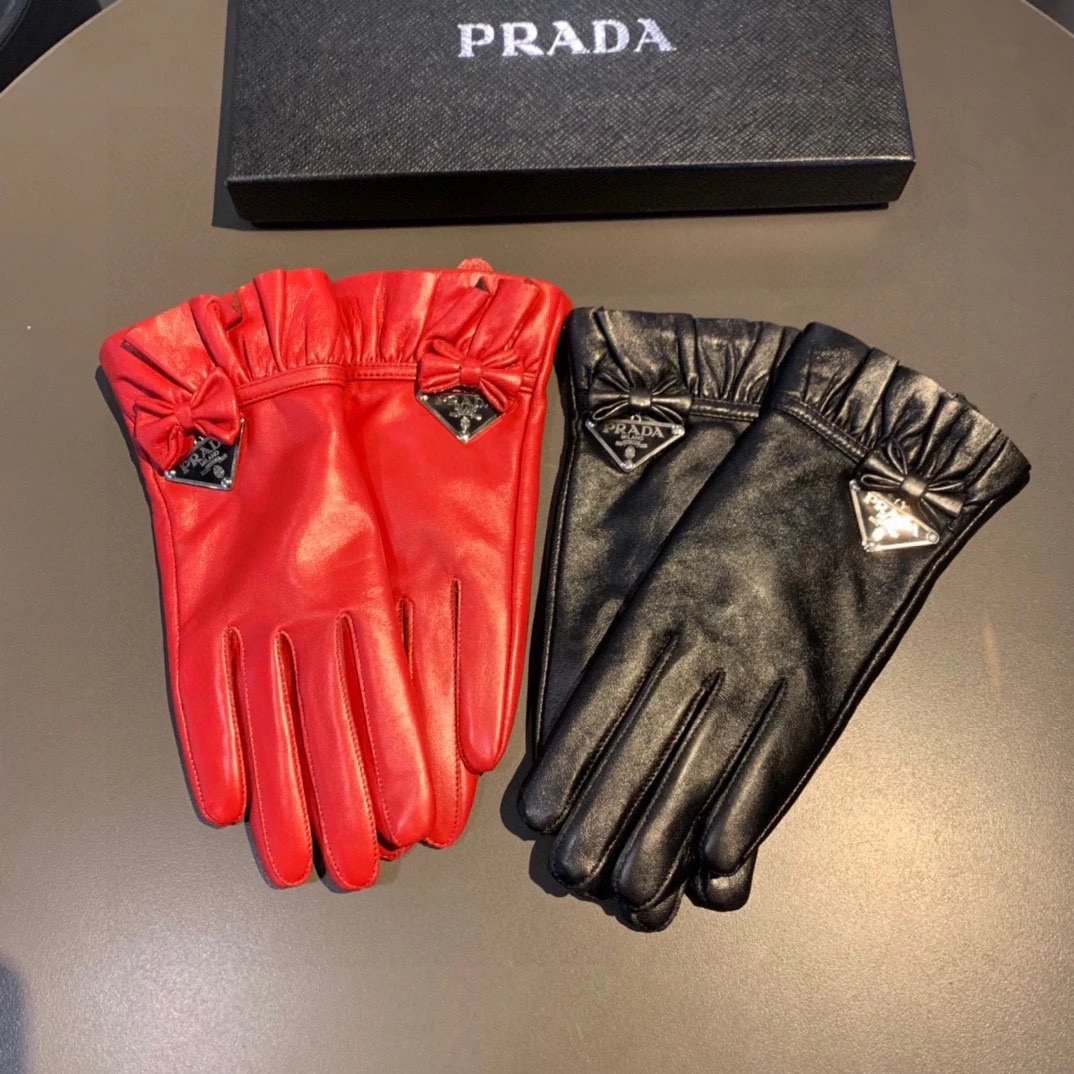 Prada Lambskin Cashmere Gloves Ver.B — Photo 8