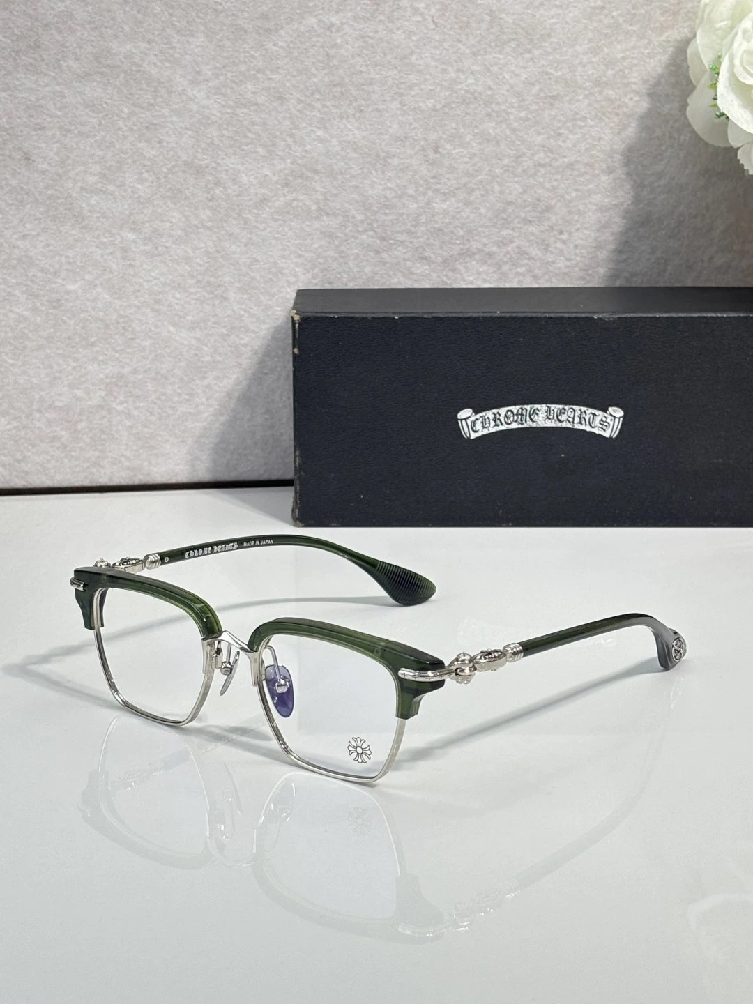 Chrome Hearts NIPPLOPOLIS Sunglasses 53-19-148 — QC