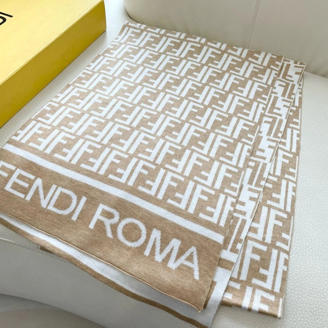 Fendi Cashmere Scarf Ver.J — QC