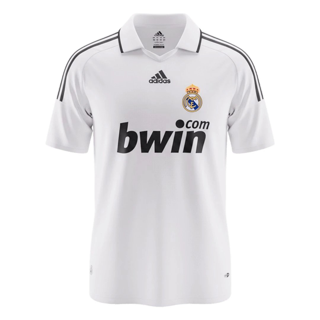 Real Madrid 2008/09 Retro Home Jersey — Zdjęcie 2