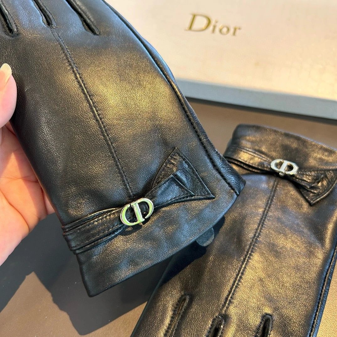 Dior Lambskin Cashmere Gloves Ver.E — Photo 4