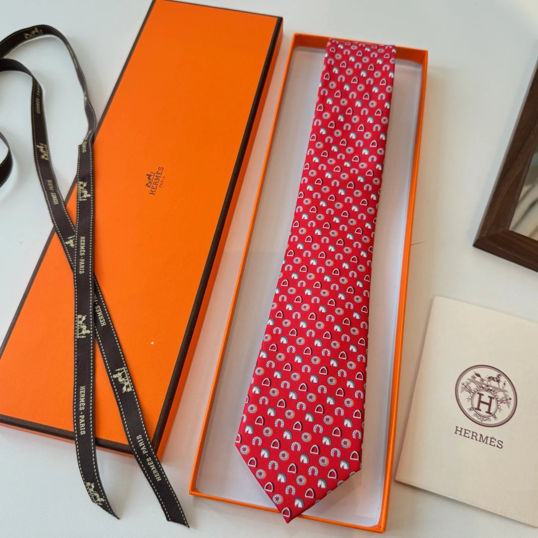 Hermes Silk Tie Ver.F — Photo 3