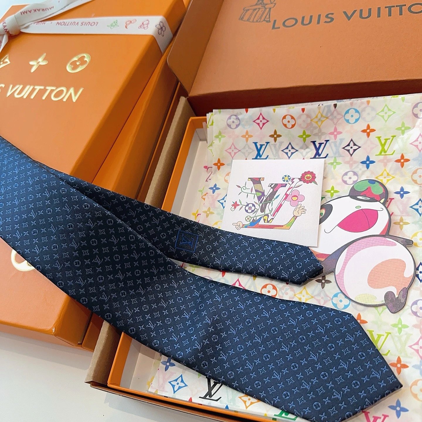 Louis Vuitton Silk Tie Ver.R — QC
