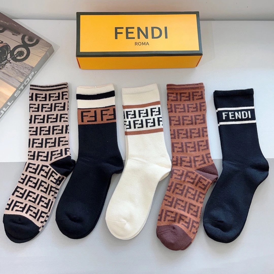 Fendi Knee-High Socks — QC