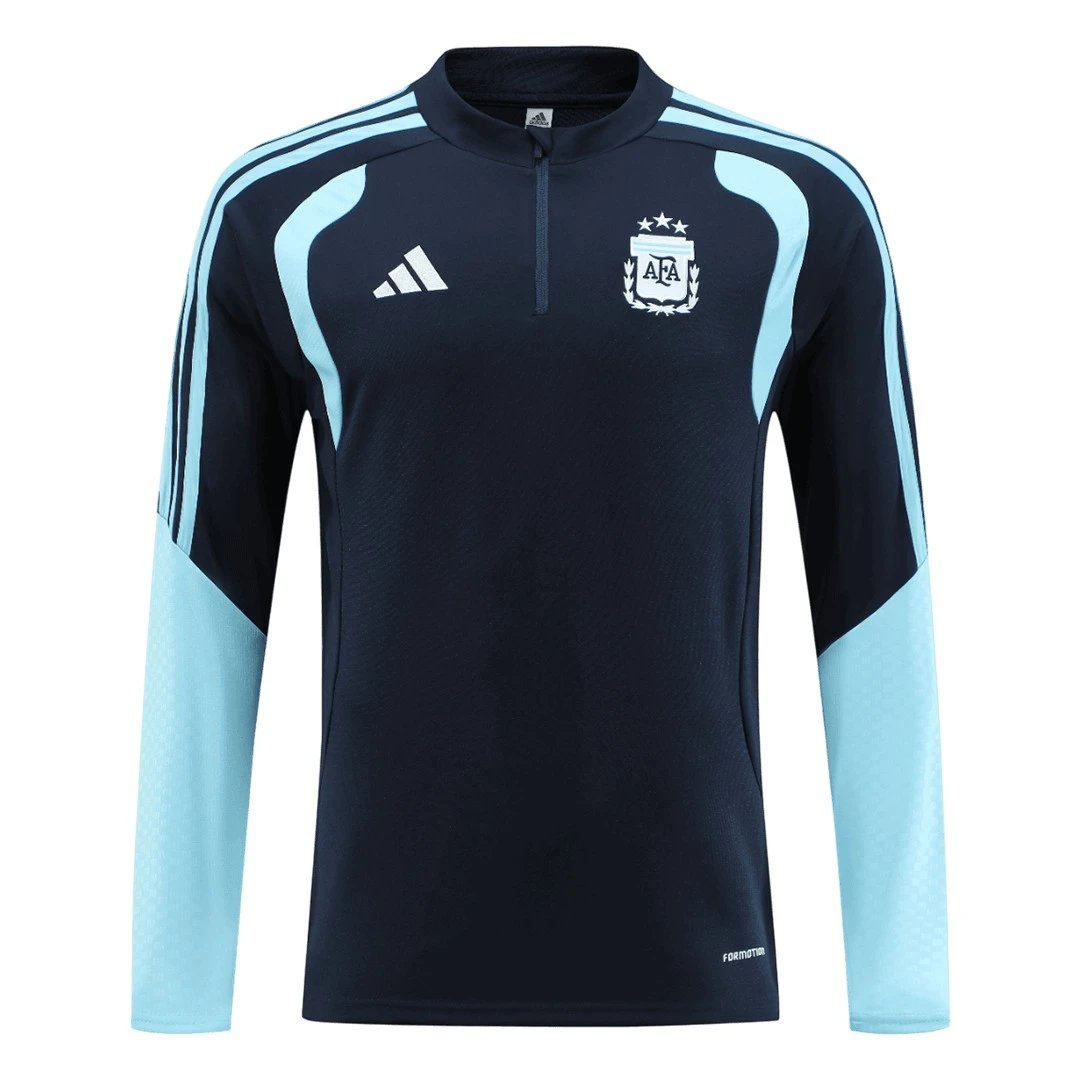 Argentina 1 4 Zip Tracksuit 2026 Navy — photo 3