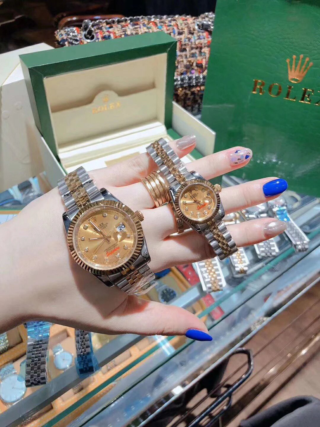 Rolex Datejust Automatic Couple Watch — photo 5