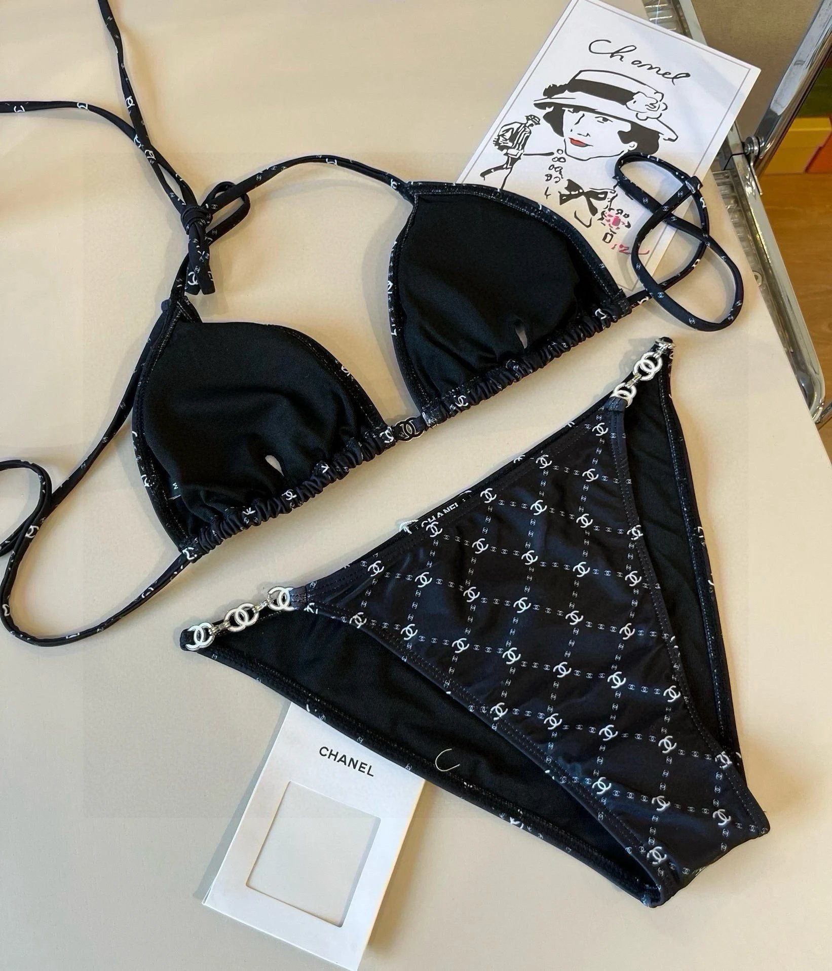 Chanel Bikini One-Piece Swimwear Ver.B — Photo 5