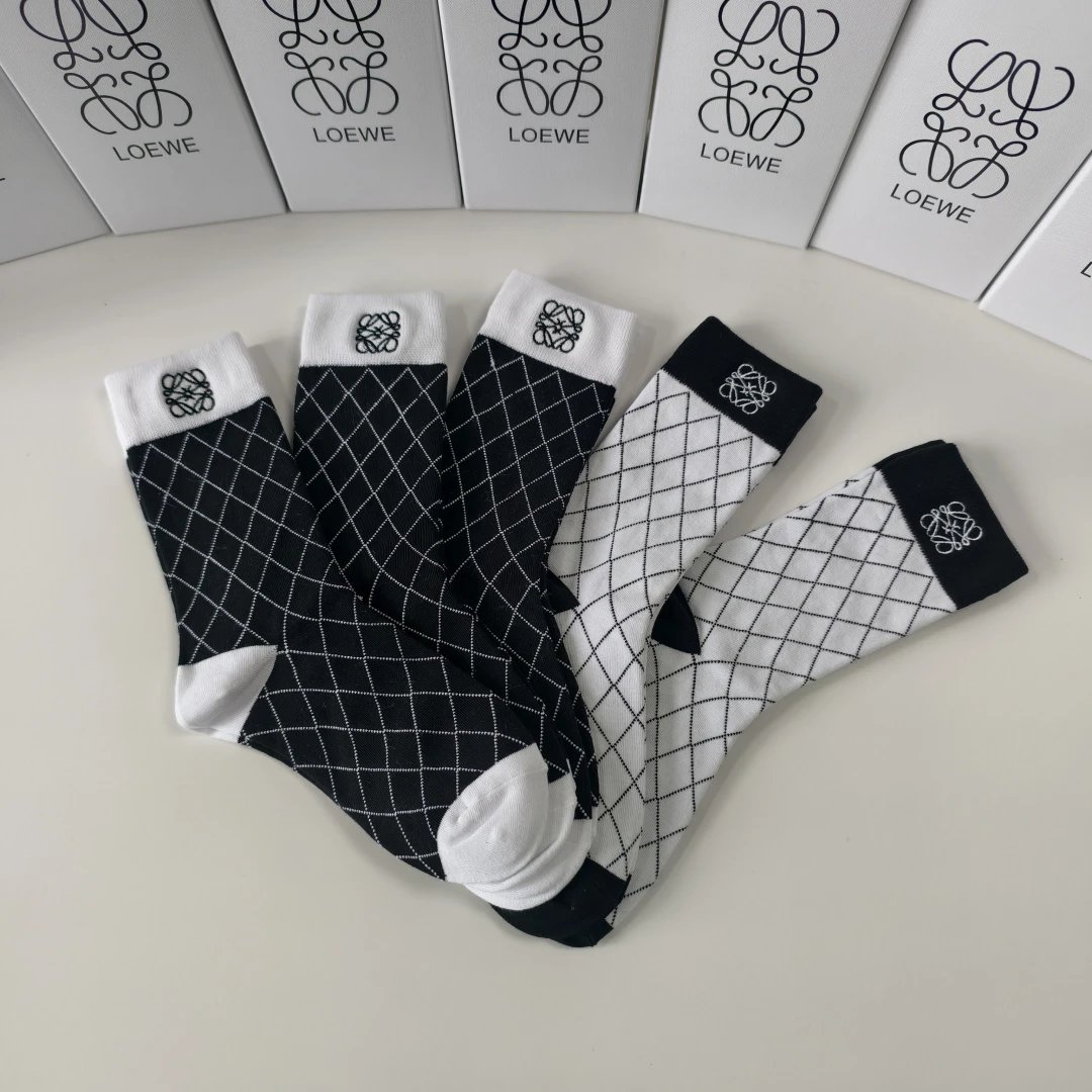 Loewe Crew Socks Ver.B — QC