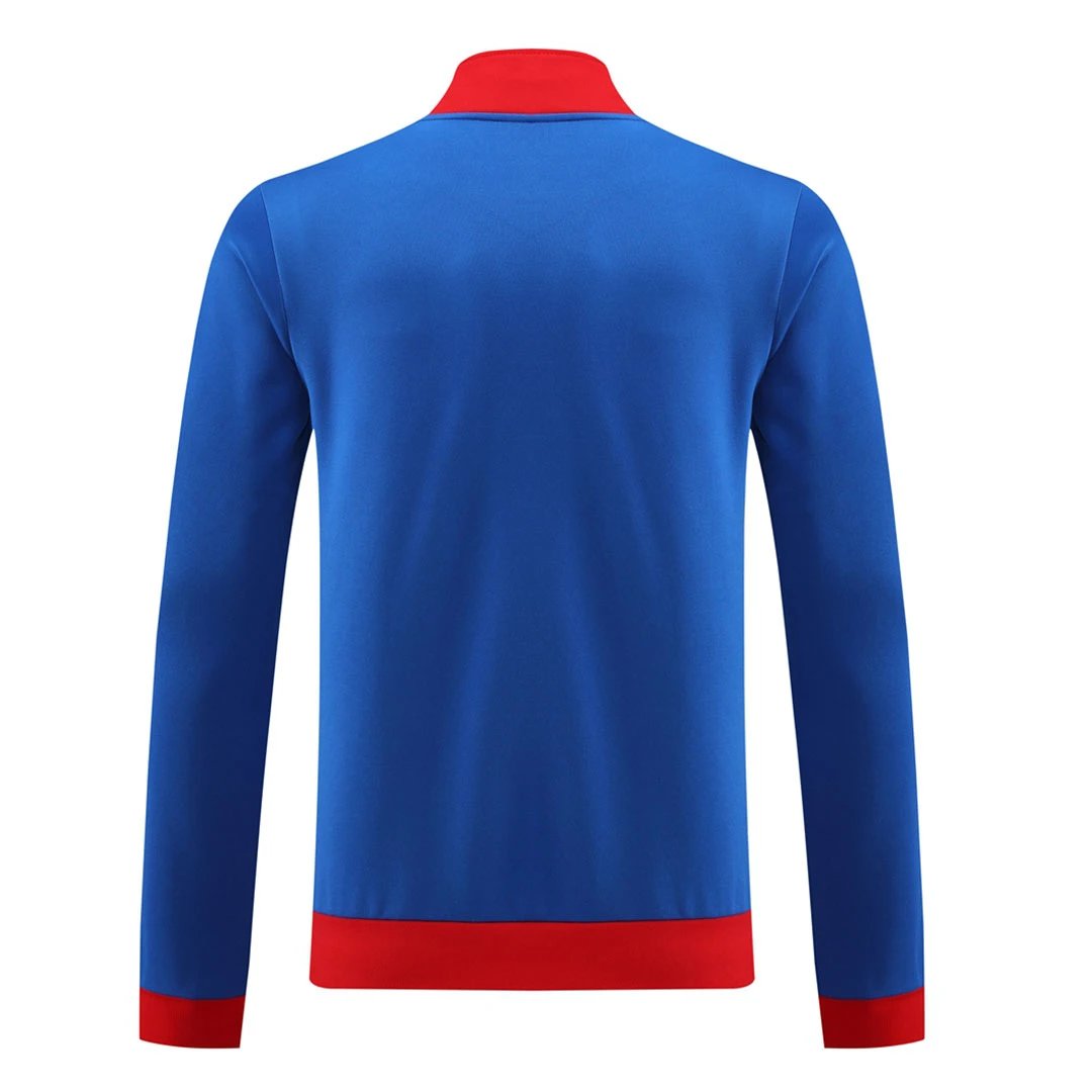 Lyon 2023 Olympique Lyonnais Jacket Tracksuit 24 Blue — Zdjęcie 6