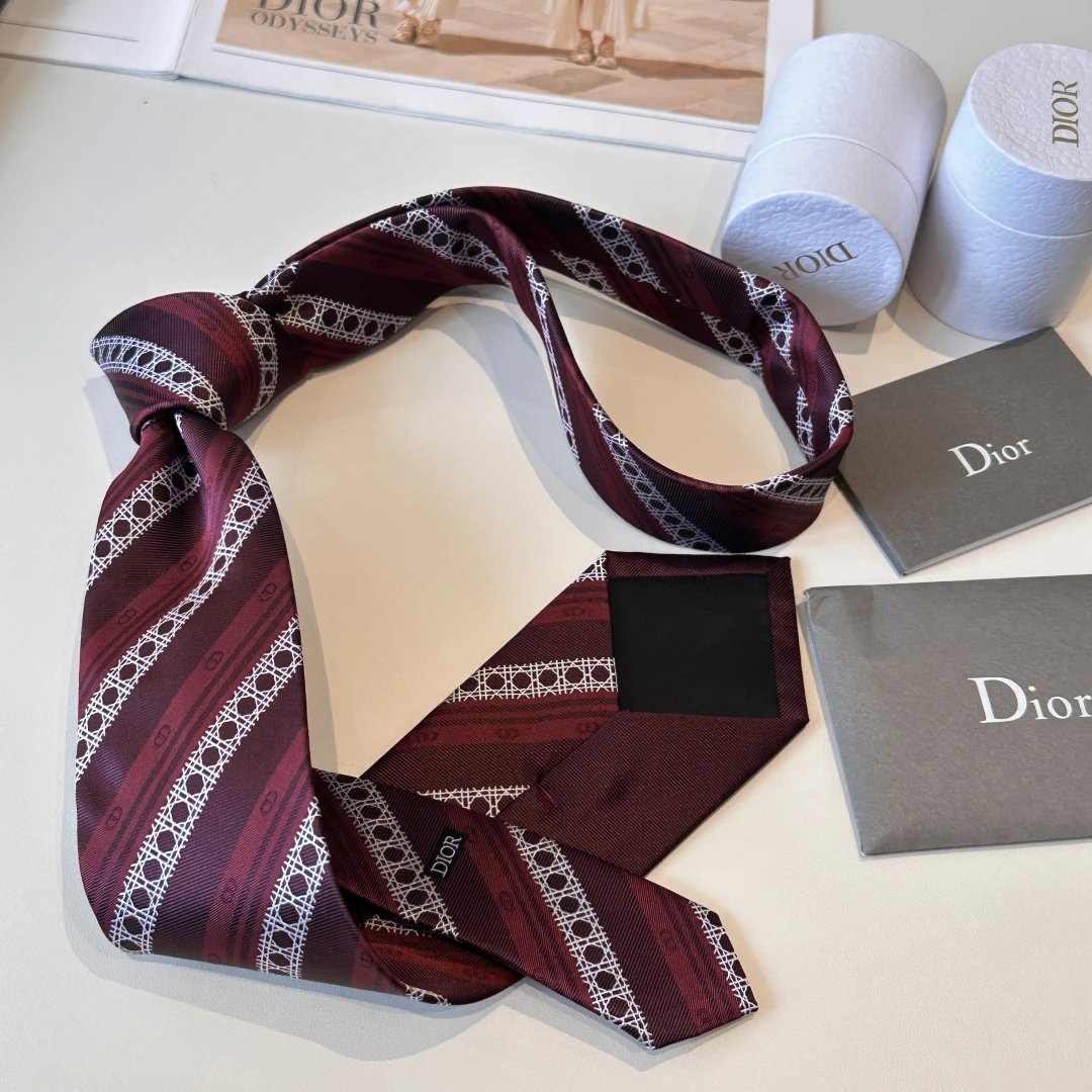 Dior Silk Tie Ver.B — Zdjęcie 9