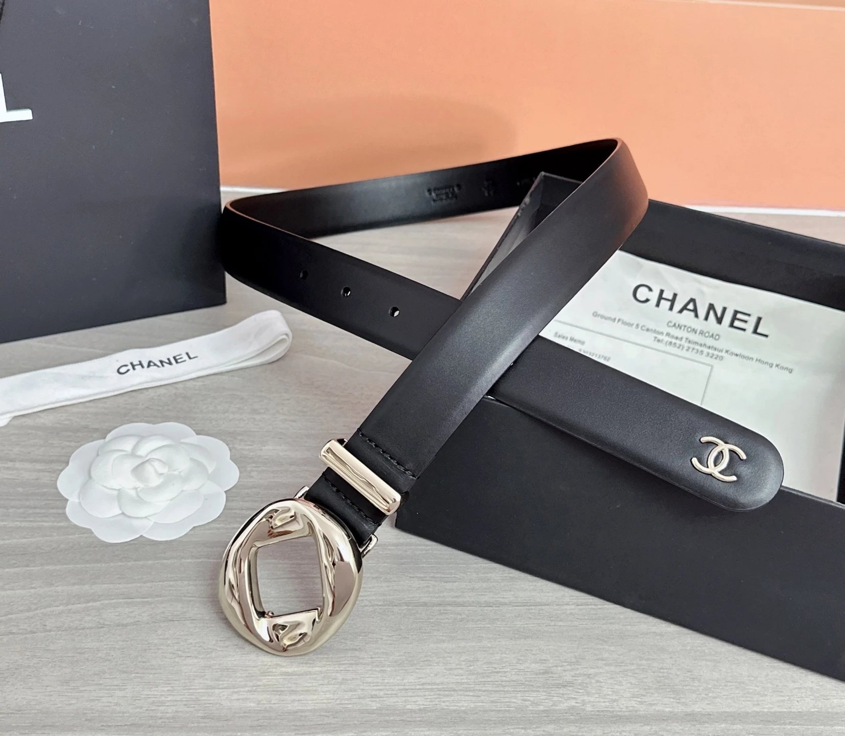 Chanel Leather Reversible Belt Ver.E — photo 4