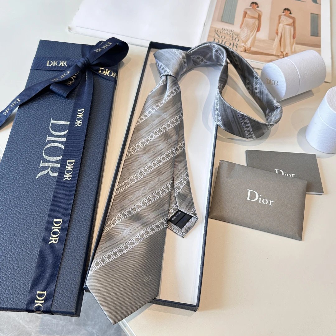 Dior Silk Tie Ver.C — Zdjęcie 8
