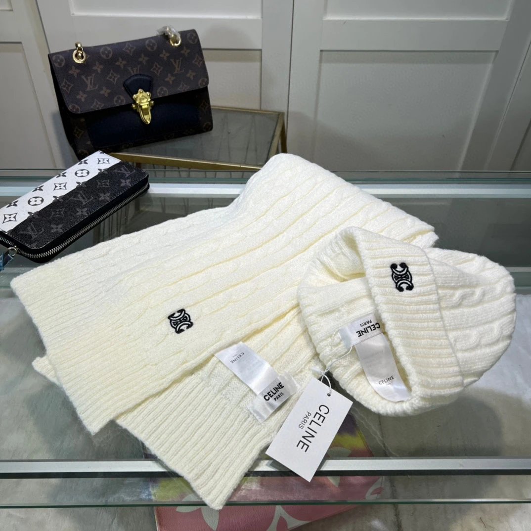 Celine Scarf & Hat Set Ver.E — Photo 5