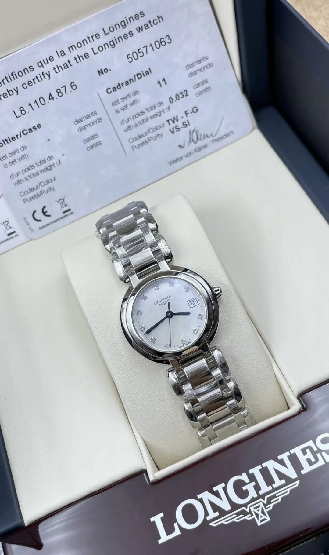 Longines PrimaLuna Quartz Ladies Watch 26mm — photo 6