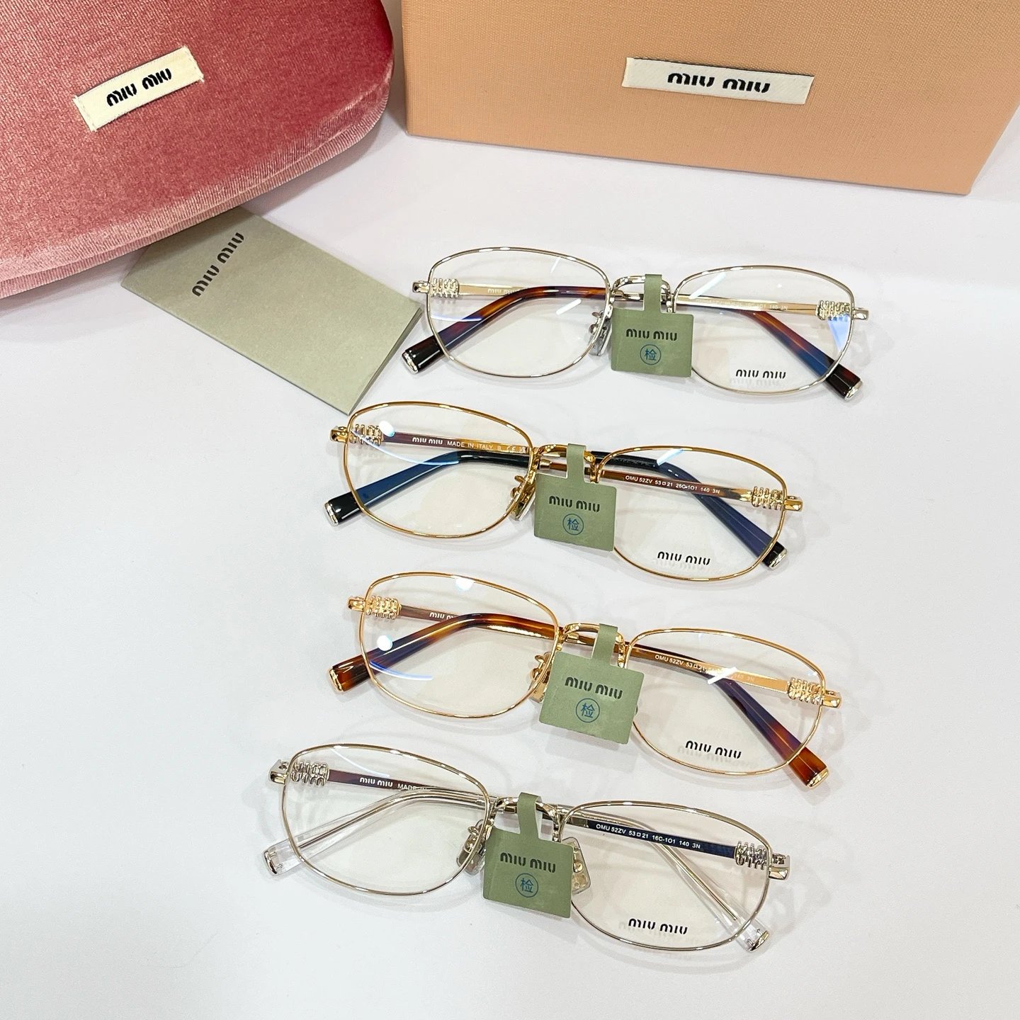 Miu Miu OMU 52ZV Optical Frame 53-21-140 — Zdjęcie 9